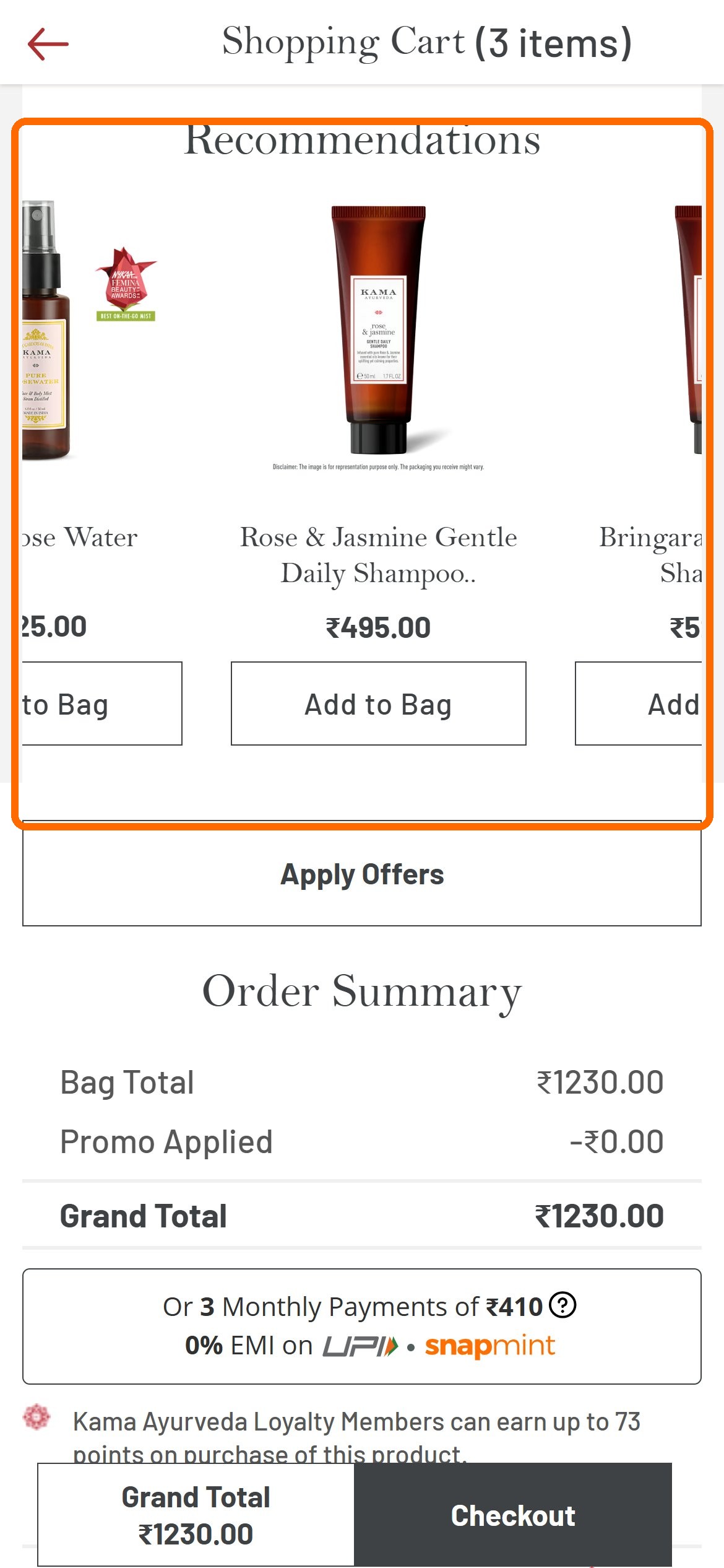 Kama Ayurveda - Mobile